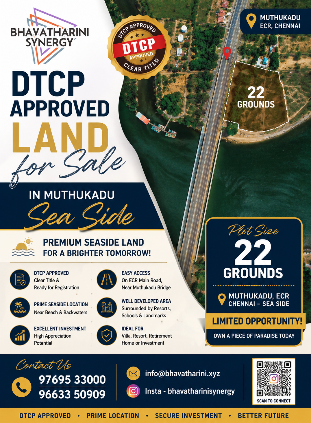 Muthukadu DTCP Approved Land